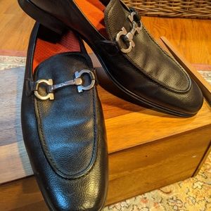 Size 9 black Ferragamo
